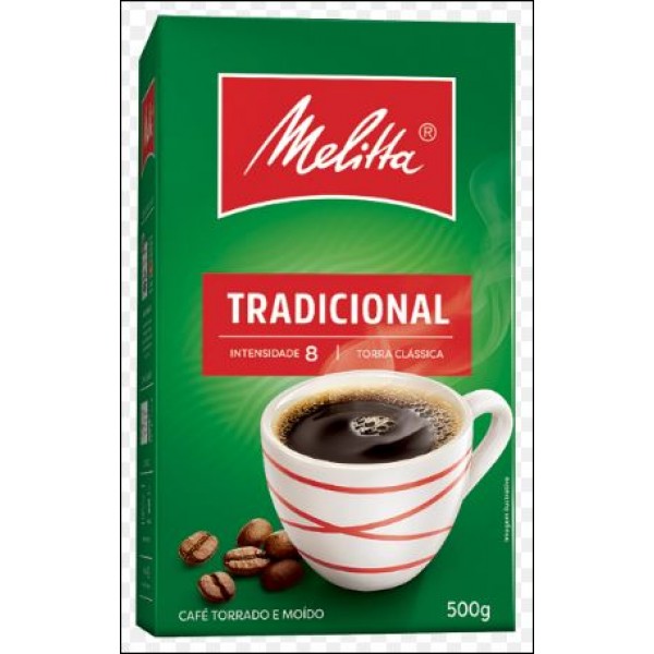 Café melitta tradicional 500g a vácuo