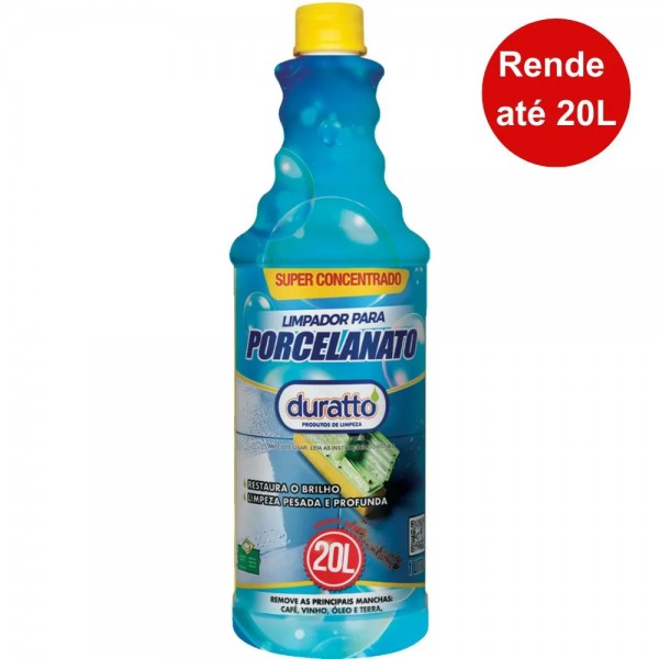 Limpador concentrado para porcelanato duratto 1l