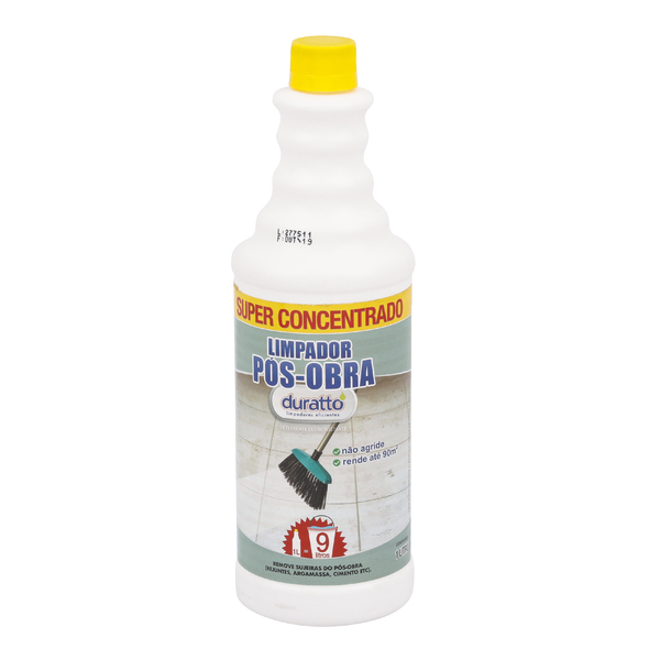 Limpador concentrado pós-obra duratto 1l