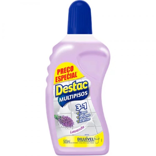 Limpador destac multi pisos 500ml