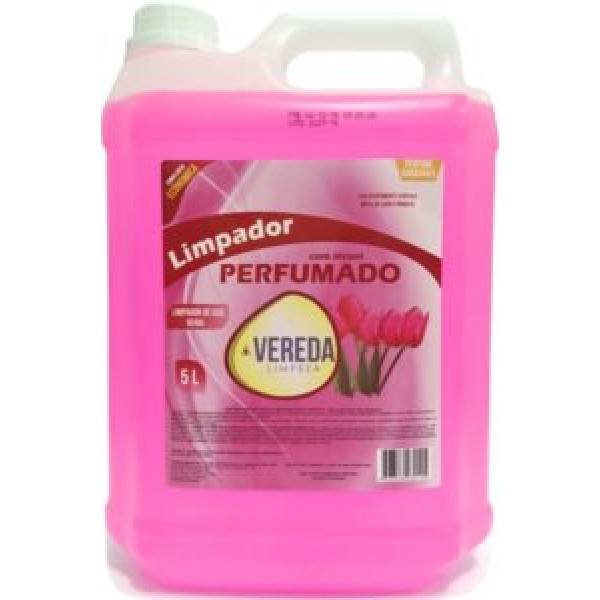 Limpador perfumado com álcool floral vereda 5l
