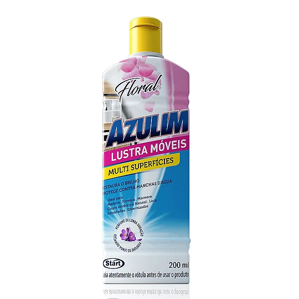 Lustra móveis azulin floral 200ml