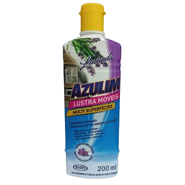 Lustra móveis azulin lavanda 200ml