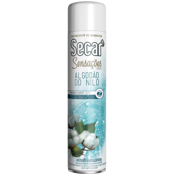Odorizador secar algodão do nilo kids 360ml