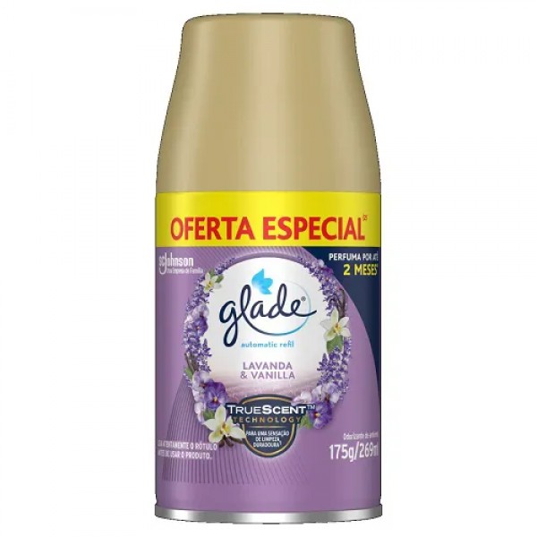 Refil para glade automático lavanda 269ml