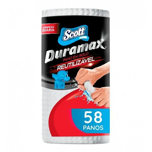 Pano reutilizável duramax com 58 unidades