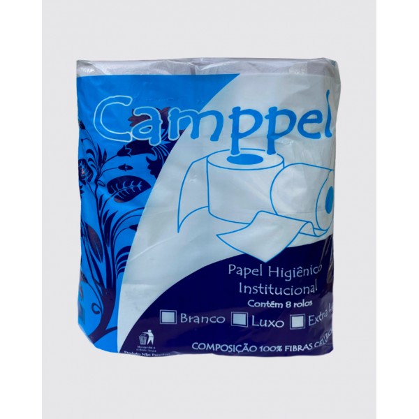Papel higiênico rolão Finezza branco 8 rolos