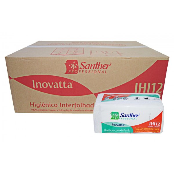 Papel higiênico cai cai inovatta com 12.000