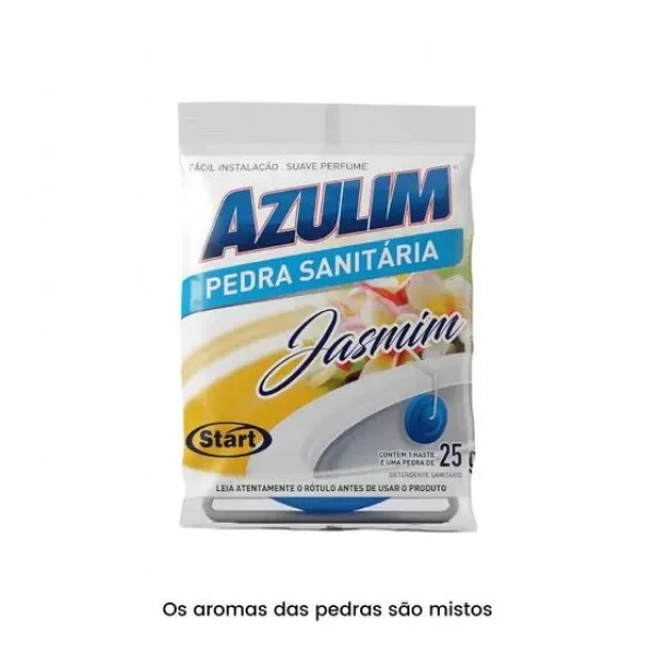 Pedra sanitária azulin jasmim 25g solta
