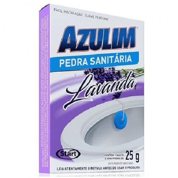 Pedra sanitária azulin lavanda cx