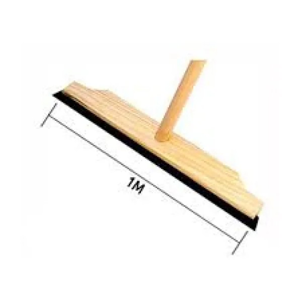 Rodo madeira com cabo reforçado 1m