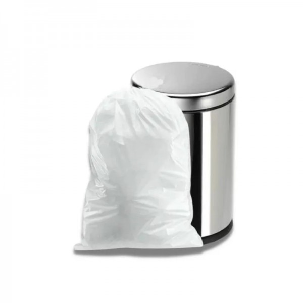 Saco l 10l branco 34x38 pia/banheiro com 50 unidades