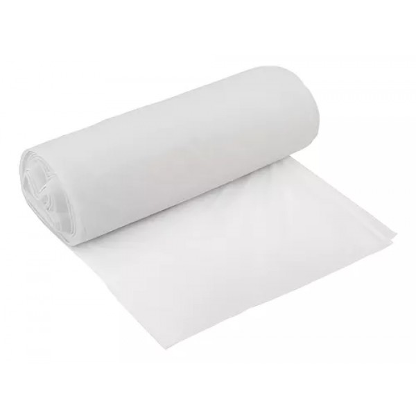 Saco l 20l branco rogeva rolo com 50 unidades
