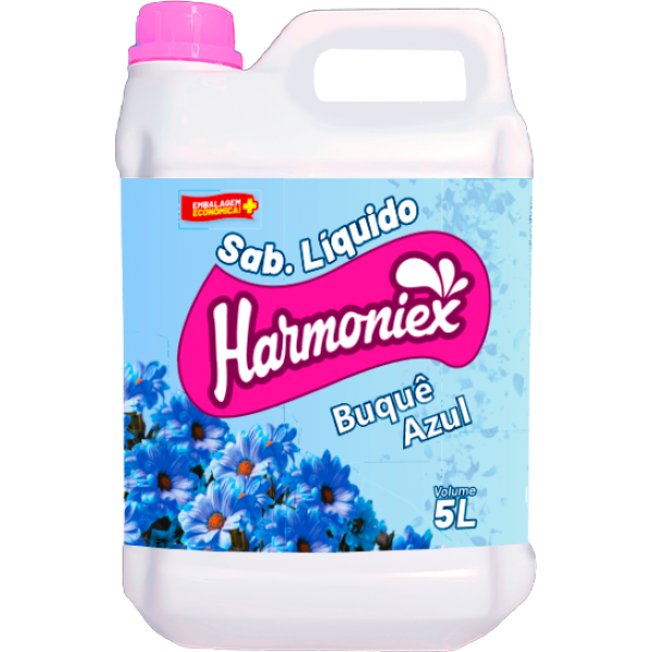 Sabonete Líquido Harmoniex Buque azul 5L 