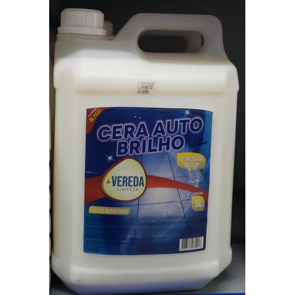 Cera auto brilho vereda incolor c200 5l