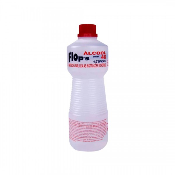 Álcool líquido 46,2° flops 1l