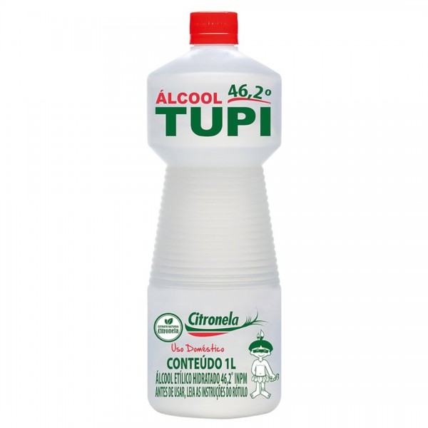 Álcool líquido tupi 46,2% com citronela