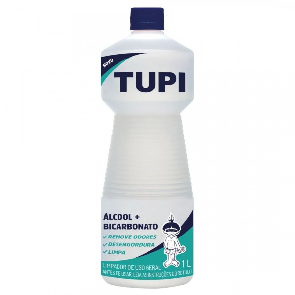 Álcool líquido tupi com bicarbonato 1l