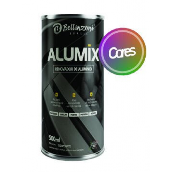 Alumix  Renovador de alumínio cores 500ml - Bellinzoni