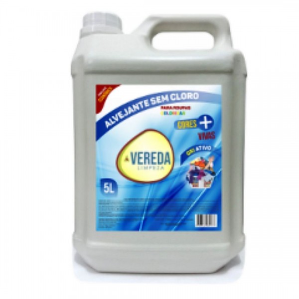 Alvejante para roupa colorida vereda 5l