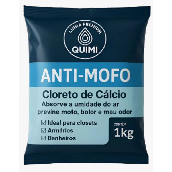 Cloreto De Cálcio Anti-mofo quimivida 1kg