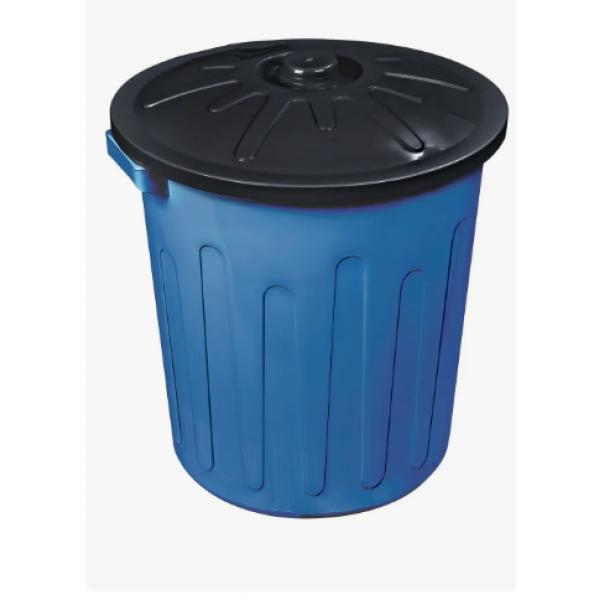 Cesto Azul com tampa Arqplast 30l