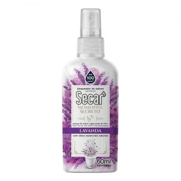 Bloqueador de odores lavanda 60ml secar