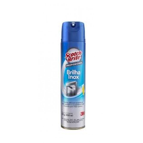 Brilha inox scotch brite 3m 300ml