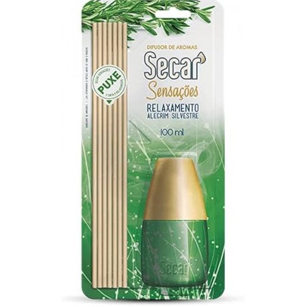 Difusor de aromas secar 100ml - alecrim silvestre