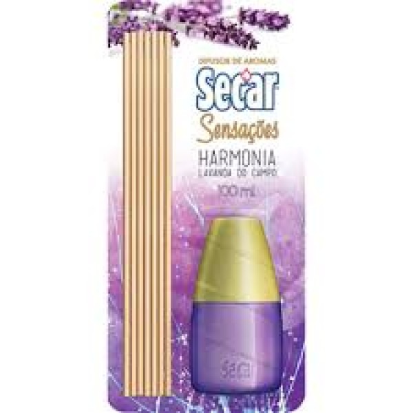 Difusor de aromas secar 100ml - lavanda do campo