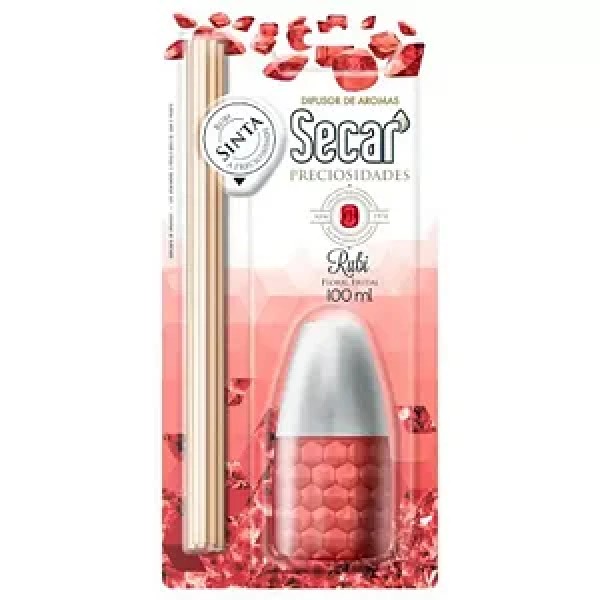 Difusor de aromas secar 100ml - rubi