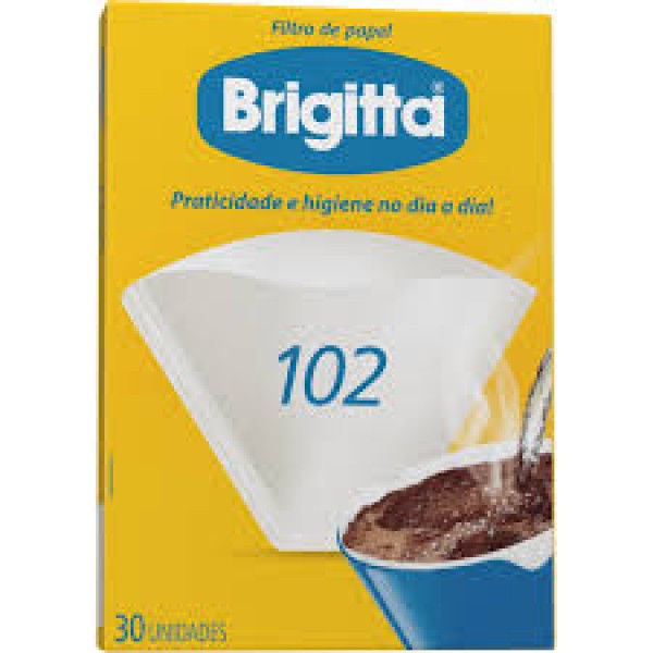 Filtro de papel brigitta 102 com 30