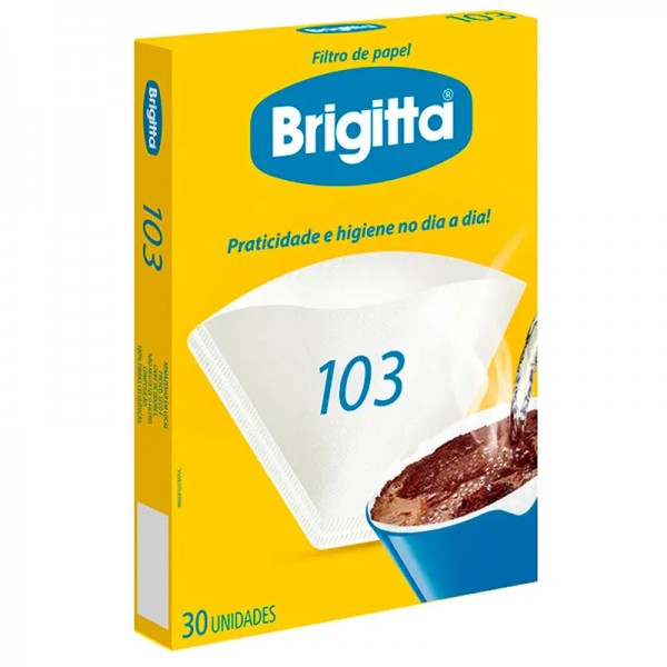 Filtro de papel brigitta 103 com 30