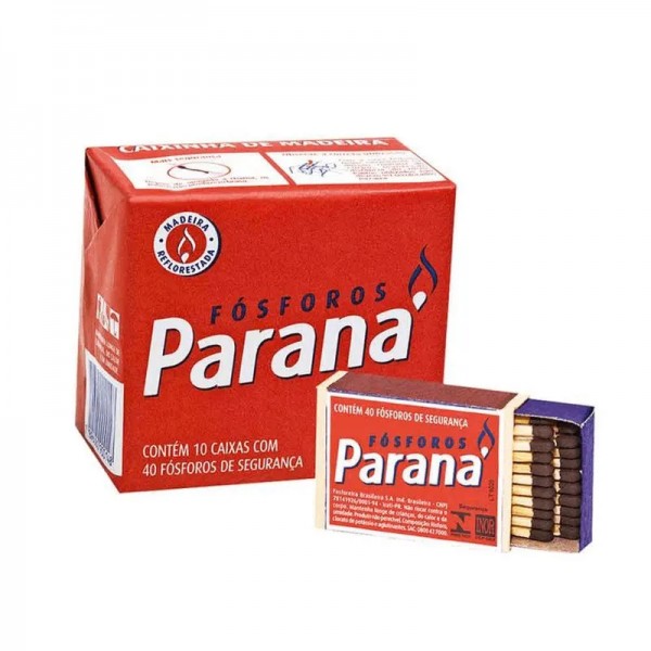 Fósforos paraná com 10