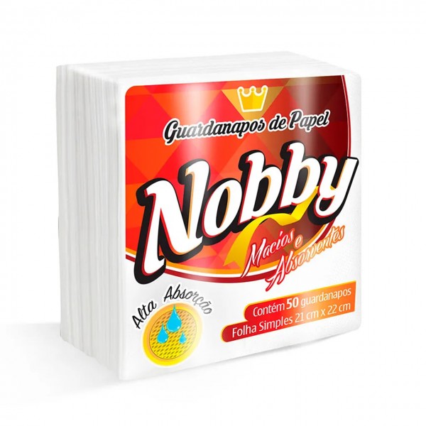 Guardanapo nobby 21x22 com 50