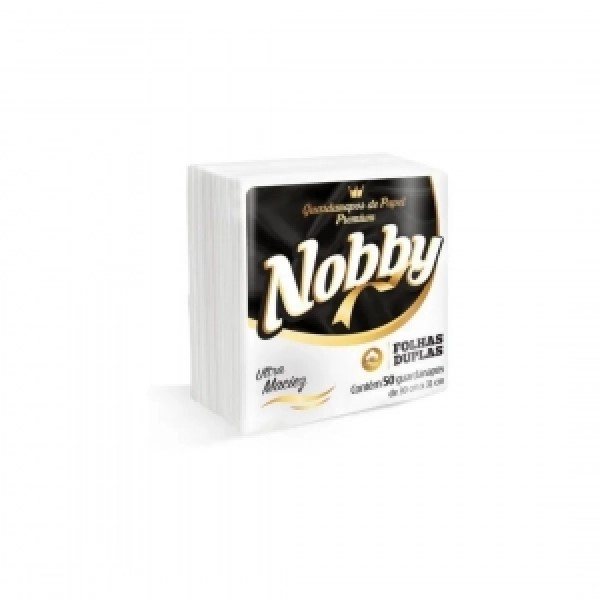 Guardanapo nobby folha dupla 21x22 com 50