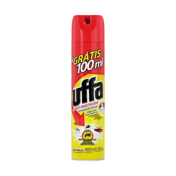 Inseticida aerosol uffa 400ml
