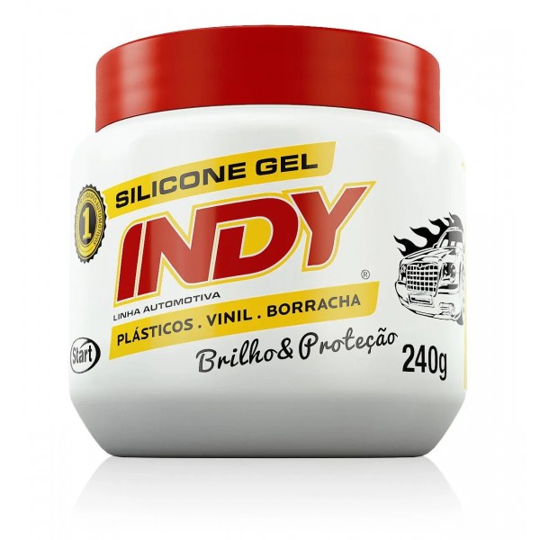 Silicone gel indy para automóveis 240g
