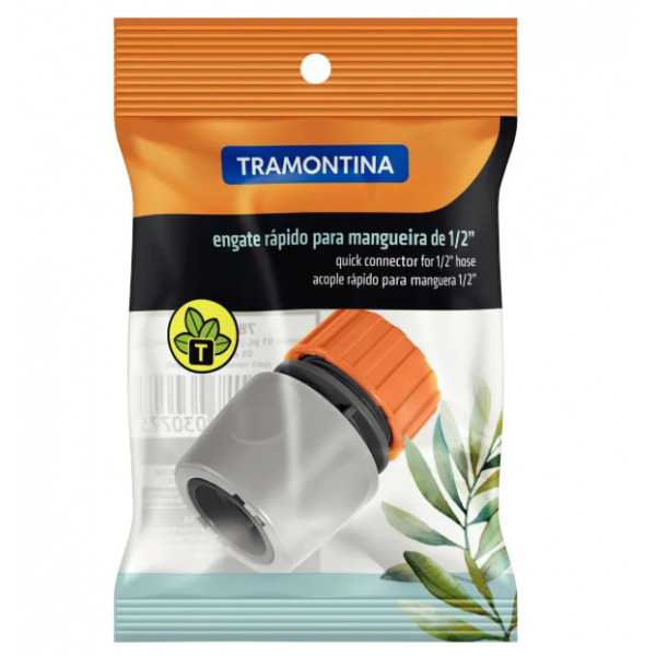 Engate Rápido 1/2 Para Mangueira - Tramontina
