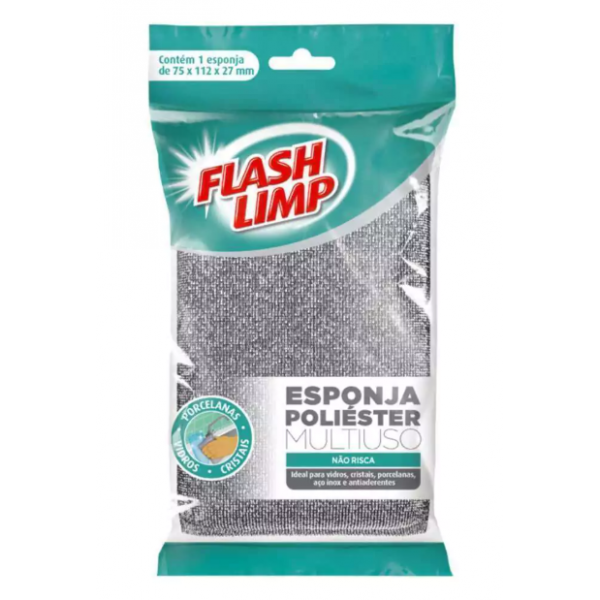 Esponja Multiuso Poliéster Flash Limp