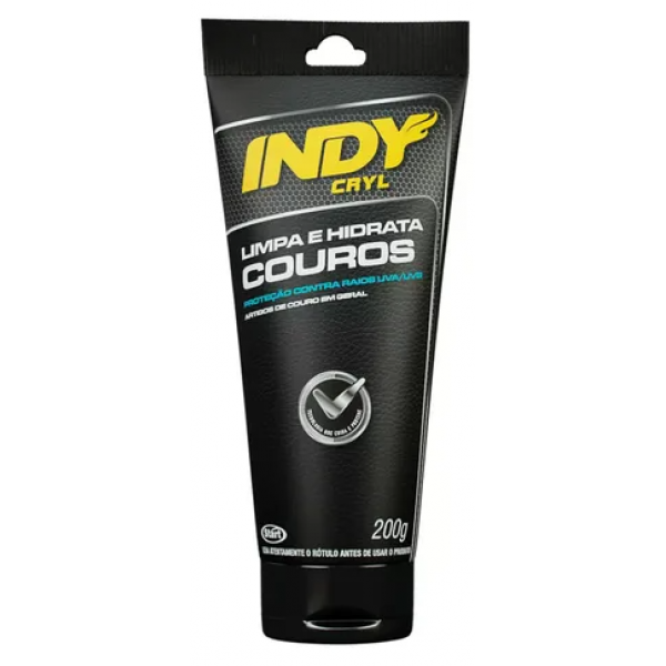 Limpa Couro E Hidrata Indy 200g Com Filtro Solar