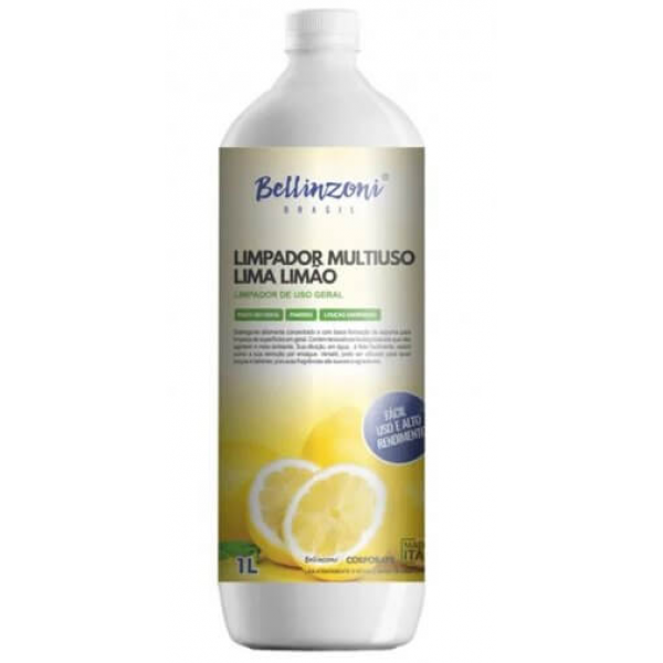 Limpador Multiuso Lima Limão - 1 Litro - Bellinzoni