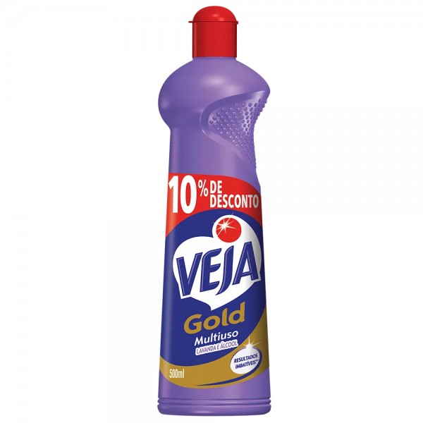 Veja multiuso lavanda e álcool 500ml