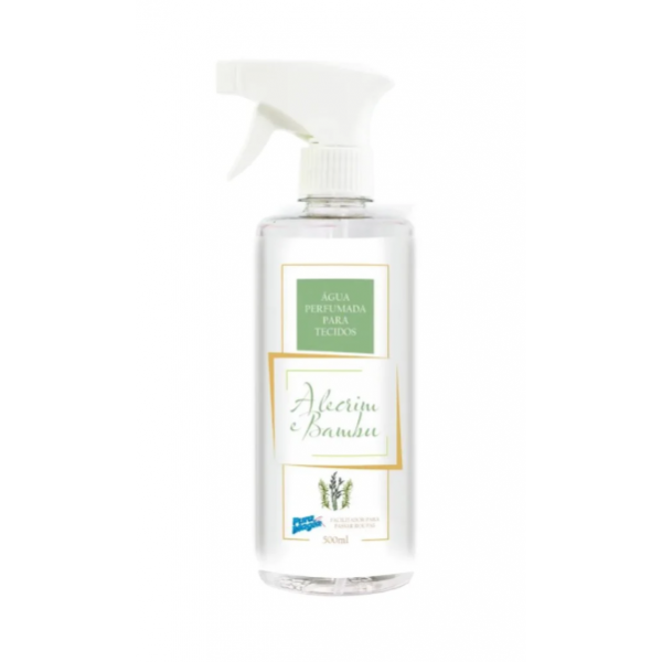 Água perfumada para tecidos Alecrim & Bambu 500ml Pura Magia