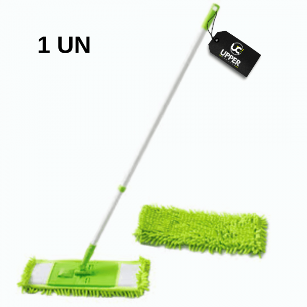 Rodo mop chenille microfibra c/ cabo 