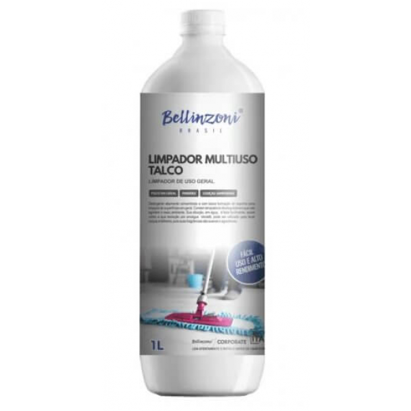 Limpador Multiuso Talco - 1 Litro - Bellinzoni