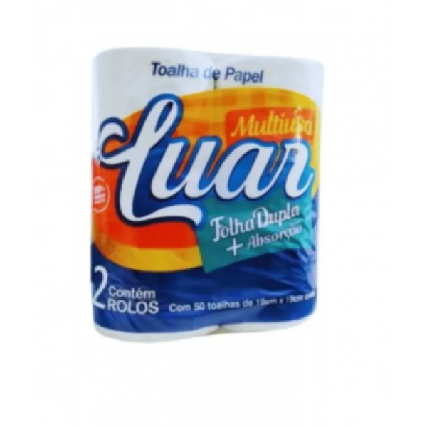 Toalha de papel Luar com 2 rolos